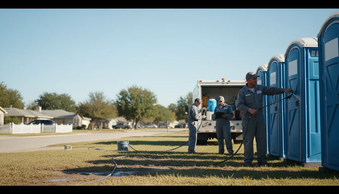 Long-Term Portable Toilet Rental in Gwynneville, IN near me